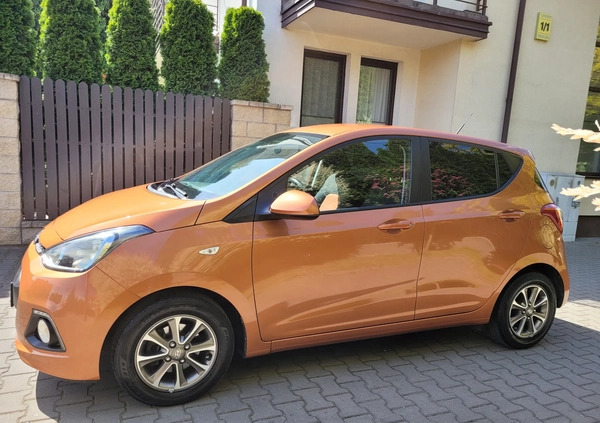 Hyundai i10 cena 34900 przebieg: 75380, rok produkcji 2015 z Warszawa małe 529